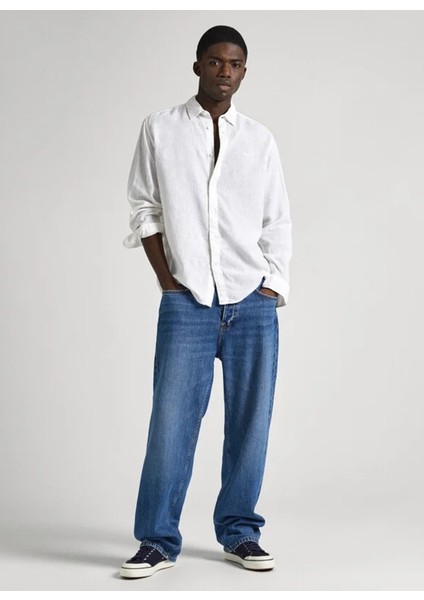 Slim Fit Beyaz Erkek Gömlek PM308523 800 Paytton