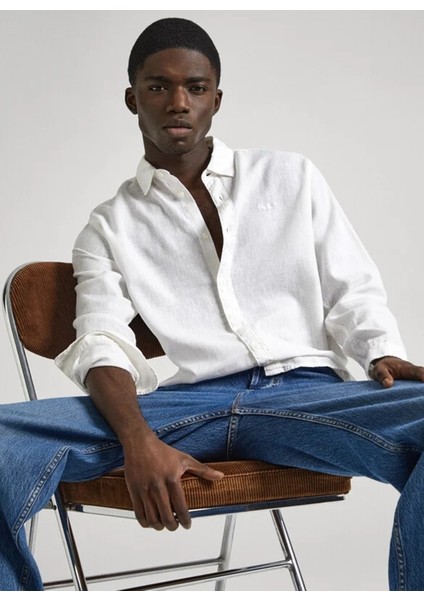 Slim Fit Beyaz Erkek Gömlek PM308523 800 Paytton fiyatları