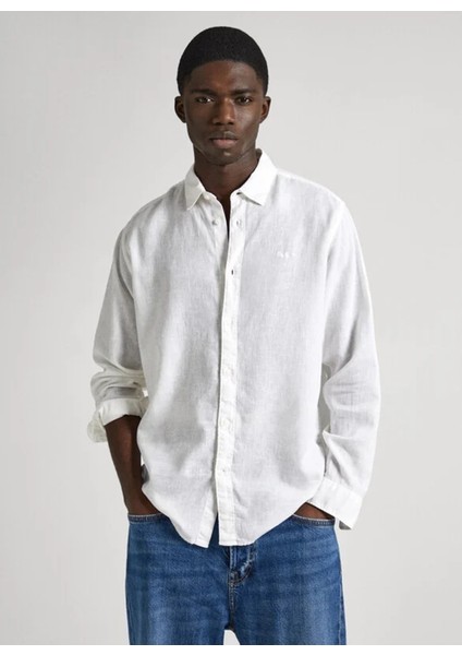 Slim Fit Beyaz Erkek Gömlek PM308523 800 Paytton modelleri