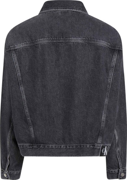 Antrasit Kadın Denim Ceket Boxy Denım Jacket fırsatları