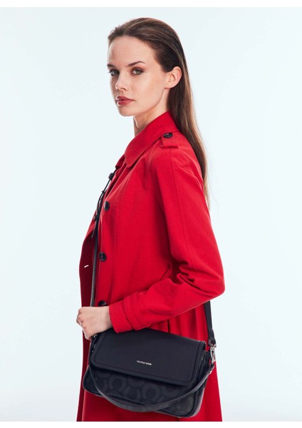 Siyah Kadın Çapraz Çanta US24605