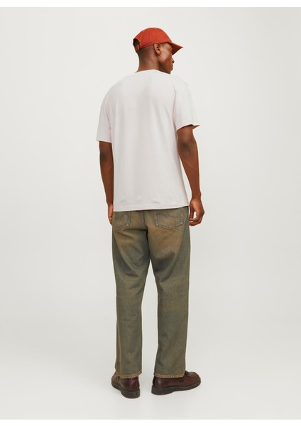 Ekru Erkek T-Shirt 12256801_JJHAKKAI Tee Ss Crew Neck indirimleri