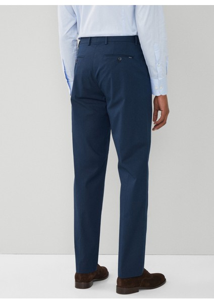 Normal Bel Normal Paça Slim Fit Lacivert Erkek Pantolon HM212484
