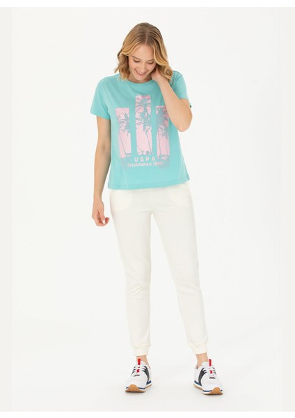 Normal Bel Slim Fit Ekru Kadın Pantolon PT0123