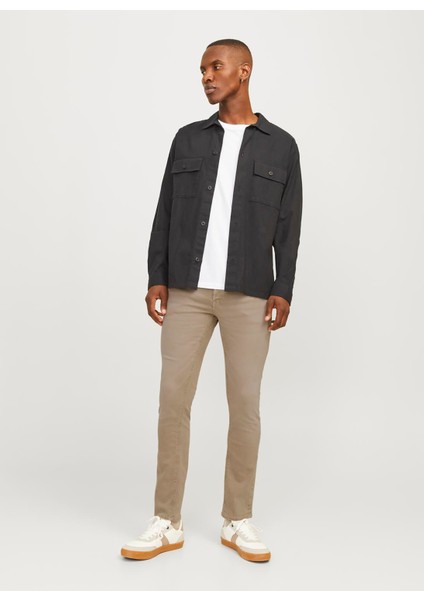 Ekru Erkek Denim Pantolon 12259114_JJIGLENN Jjorıgınal Sq 913