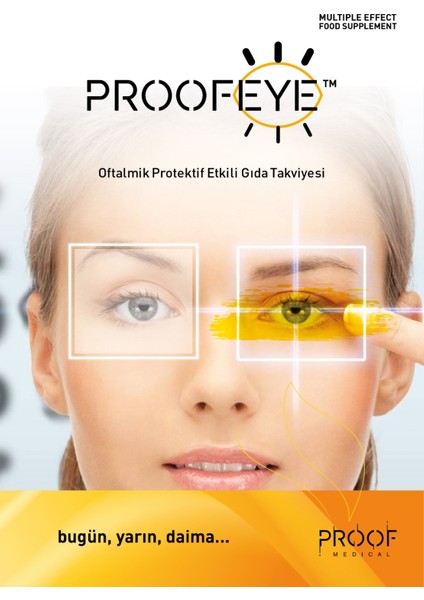 Proofeye Lutein, Zeaksantin, Resveratrol ,omega3 Takviye Edici Gıda 30 Kapsül fırsatları