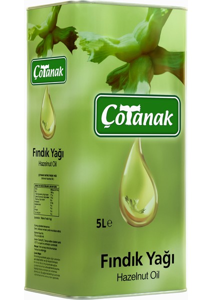 Fındık Yağı 5 lt