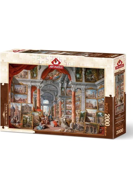 Puzzle Modern Roma Manzalı Resim Galerisi, (1757) 2000 Parça Puzzle