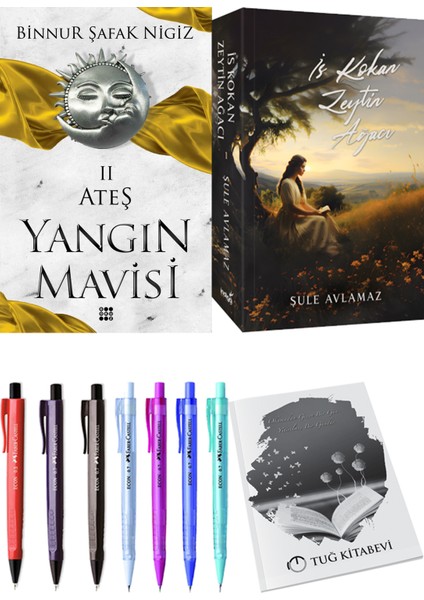İs Kokan Zeytin Ağacı - Yangın Mavisi 2: Ateş + Kalem + Not Defteri