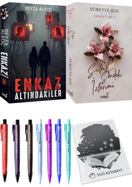Silme Sendeki İzlerimi - Enkaz Altındakiler 2 + Kalem + Not Defteri