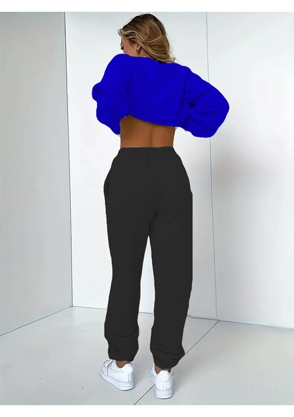 Eşofman Takımı Oversize Hawaii Baskılı Eşofman Takımı,sevgili,çift Kombini Lacivert fiyatları