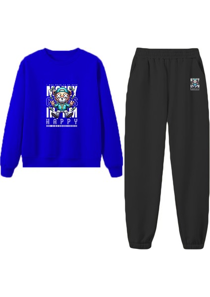 Eşofman Takımı Oversize Moneyıseverything Baskılı Eşofman Takımı,sevgili,çift Kombini Lacivert fiyatları