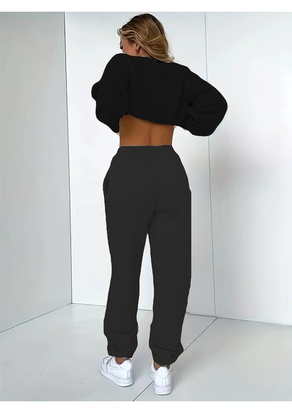 Eşofman Takımı Leaderflock Baskılı Büyük Beden Alt Üst Takım modelleri