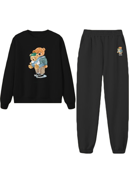 Eşofman Takımı Happyfather Baskılı Büyük Beden Alt Üst Takım fiyatları