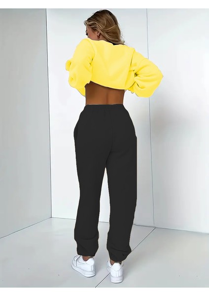 Eşofman Takımı Oversize Newcultural Baskılı Eşofman Takımı,sevgili,çift Kombini Pembe