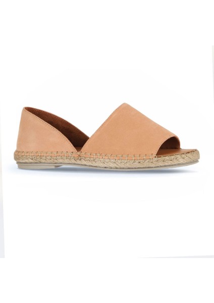 Bueno Shoes Turuncu Süet Kadın Espadril Ayakkabı 01Wq2413 01Wq2413