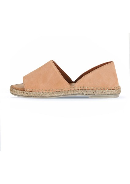 Bueno Shoes Turuncu Süet Kadın Espadril Ayakkabı 01Wq2413 01Wq2413