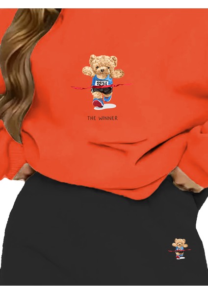 Eşofman Takımı Thunderbolt Baskılı Büyük Beden Alt Üst Takım modelleri