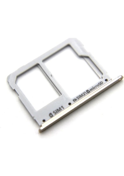 Samsung Uyumlu A3 2016 A310 Sim Kart Yuvası Tepsisi Gold