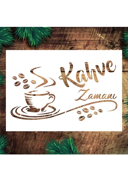 MU054 Stencil Tasarım Şablon 25 x 35 cm