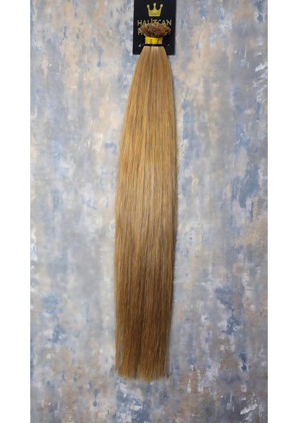 Halit Can HairKing 60cm Araton (Açık Kumral) Mikro Kaynak Saç - 200 Adet / 120g | Uzun Ve Dolgun Görünüm [100% GERÇEK İNSAN SAÇI]