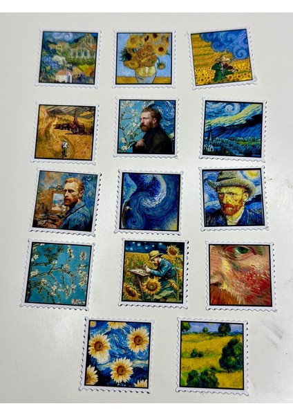 Van Gogh Pul 6 Sticker