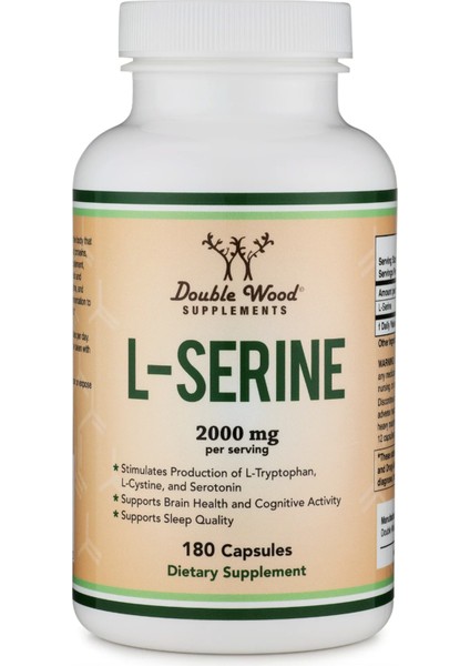 L-Serine 2000MG 180 Capsul 3539