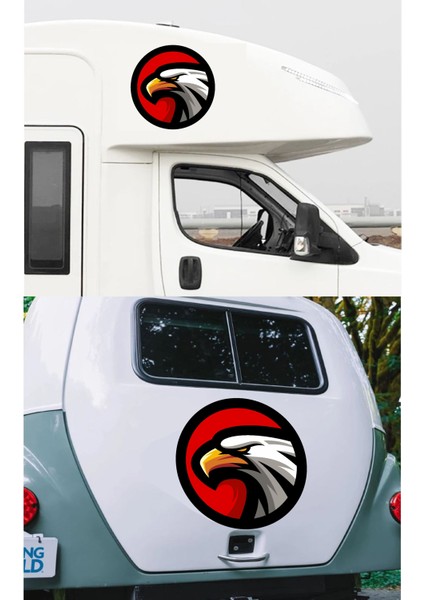 Kartal Eagle Beşiktaş Araba Oto Motosiklet Karavan Sticker 00433 fırsatları