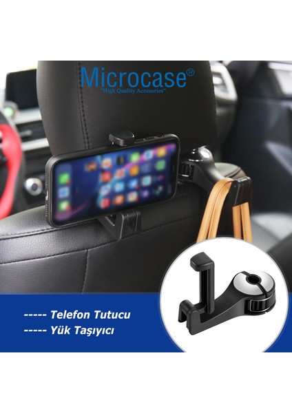 Oto Araç Içi Çek-Al Mendil Kılıfı Askılığı + 2in1 Eşya Taşıma Askısı + Ön Arka Panel Numaratör Numaralık AL4528