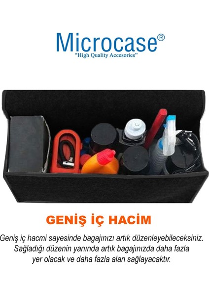 Eşya Düzenleyici Keçe Çanta + Ön Arka Panel Numaratör AL4531