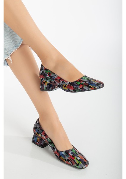 Suins Shoes Suins Berthe Model Kadın Orta Topuklu Renkli Ayakkabı fiyatları