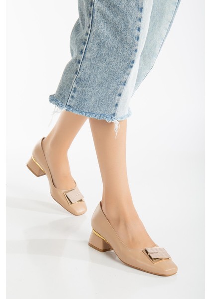 Suins Shoes Suins Calantha Model Kadın Orta Topuklu Ayakkabı modelleri