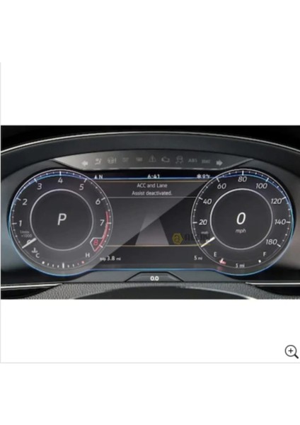Volkswagen Tiquan 2016 - 2018 Dijital Gösterge Nano Koruyucu