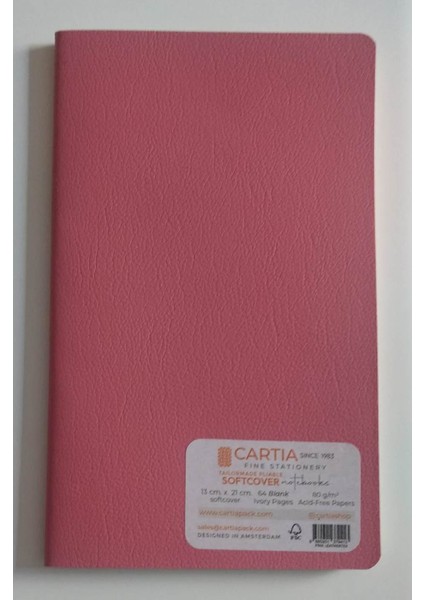 Terzi Dikiş Yumuşak Kapak Pembe 13 x 21 cm