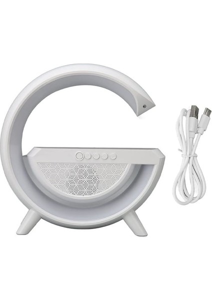 BT-2301 15W Wireless Kablosuz Şarj Destekli Radyolu Bluetooth Hoparlör