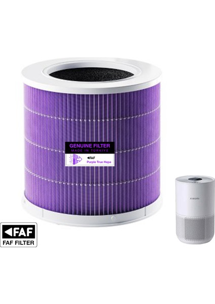 Xiaomi 4 Kompakt Filtre 360 Ttrue Cam Hepa Yeni Formullü Filtre 4 Compact Filtresi