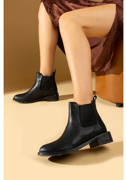 Rahat Taban Lastikli Kadın Bot&bootie 012-1020-22CILT