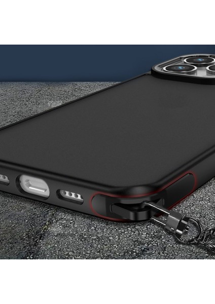 iPhone 15 Pro Kılıf Elegant Seri Silikon Kapak