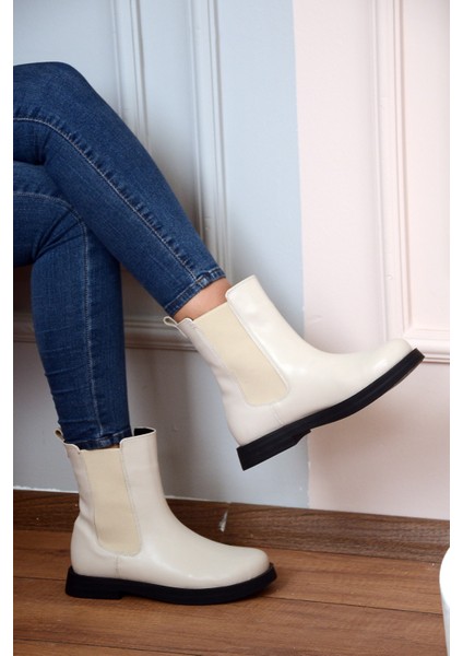 Rahat Taban Kadın Lastikli Bot&bootie 020-L1212-22CILT