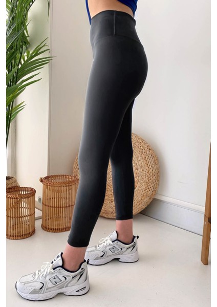 Kadın Ekstra Toparlayıcı Yüksek Bel Parlak Tayt fiyatları