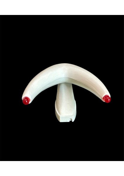 8cm Işıksız Mini Kırlangıç Bumerang Yapıştırma Limuzin Süs Anten Görünümü Kırmızı Uçlu fırsatları