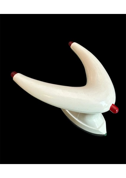 8cm Işıksız Mini Kırlangıç Bumerang Yapıştırma Limuzin Süs Anten Görünümü Kırmızı Uçlu indirimleri