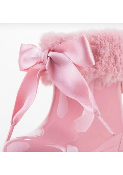 W10258 Bimbi Soft Pembe Kız Çocuk Yağmur Çizmesi fırsatları