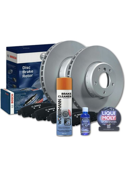 + Bosch Ford Focus 3 Iıı Ön Arka Fren Diski ve Ön Arka Balata Seti