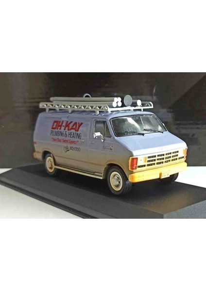 1:43 1986 Dodge Ram Van Minibüs Metal