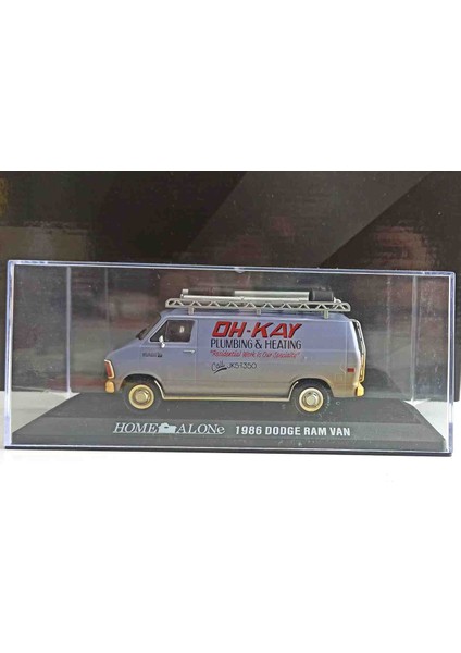 1:43 1986 Dodge Ram Van Minibüs Metal