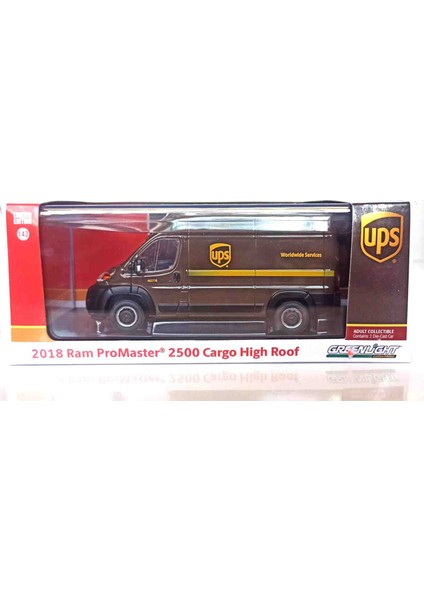 1:43 2018 Ram Promaster 2500 Cargo Minibüs