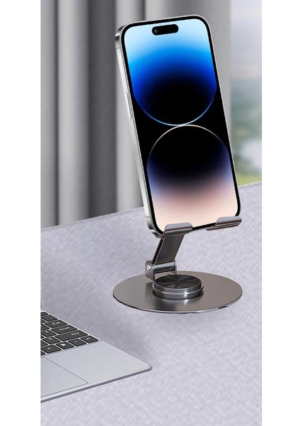 MT43-1 Masaüstü Metal Telefon Tutucu Tabanı Döner Tasarımlı fiyatları