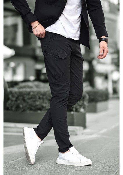 Tactical Taktik Pantolon Outdoor Kargo Cep Esnek ve Hafif Malzeme Likrali (Mevsimlik)