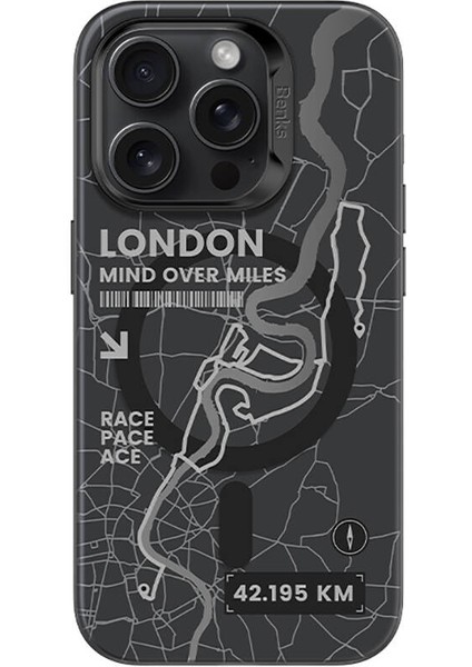 Apple iPhone 14 Pro Uyumlu Kılıf Magsafe Şarj Özellikli City Serisi Kapak Siyah